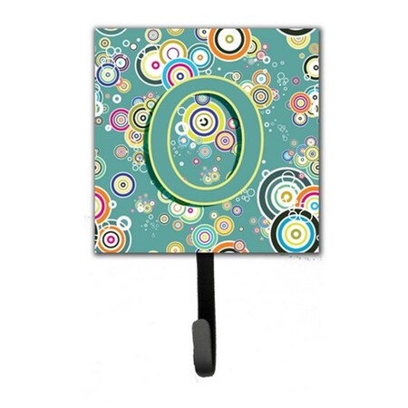 Jensendistributionservices Letter O Circle Circle Teal Initial Alphabet Leash & Key Holder MI1658338